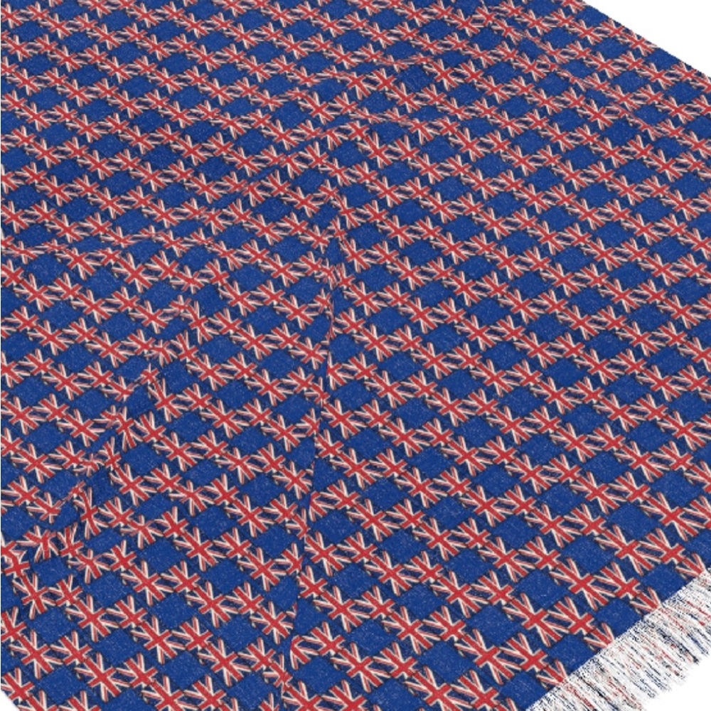 Union Jack British Flag Patterned Lightweight Sca… - image 4